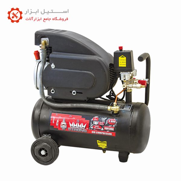 کمپرسور 24 لیتری 2HP مدل استرانگ