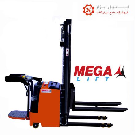 megalift_electric_stacker_with_platform_2_steelabzar Megalift electric stacker with platform 2 steelabzar